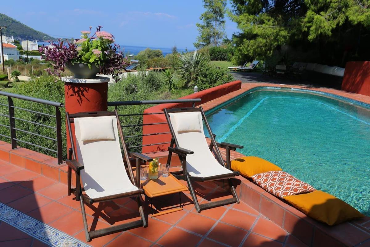 פאליאורי Villa Asterios מראה חיצוני תמונה